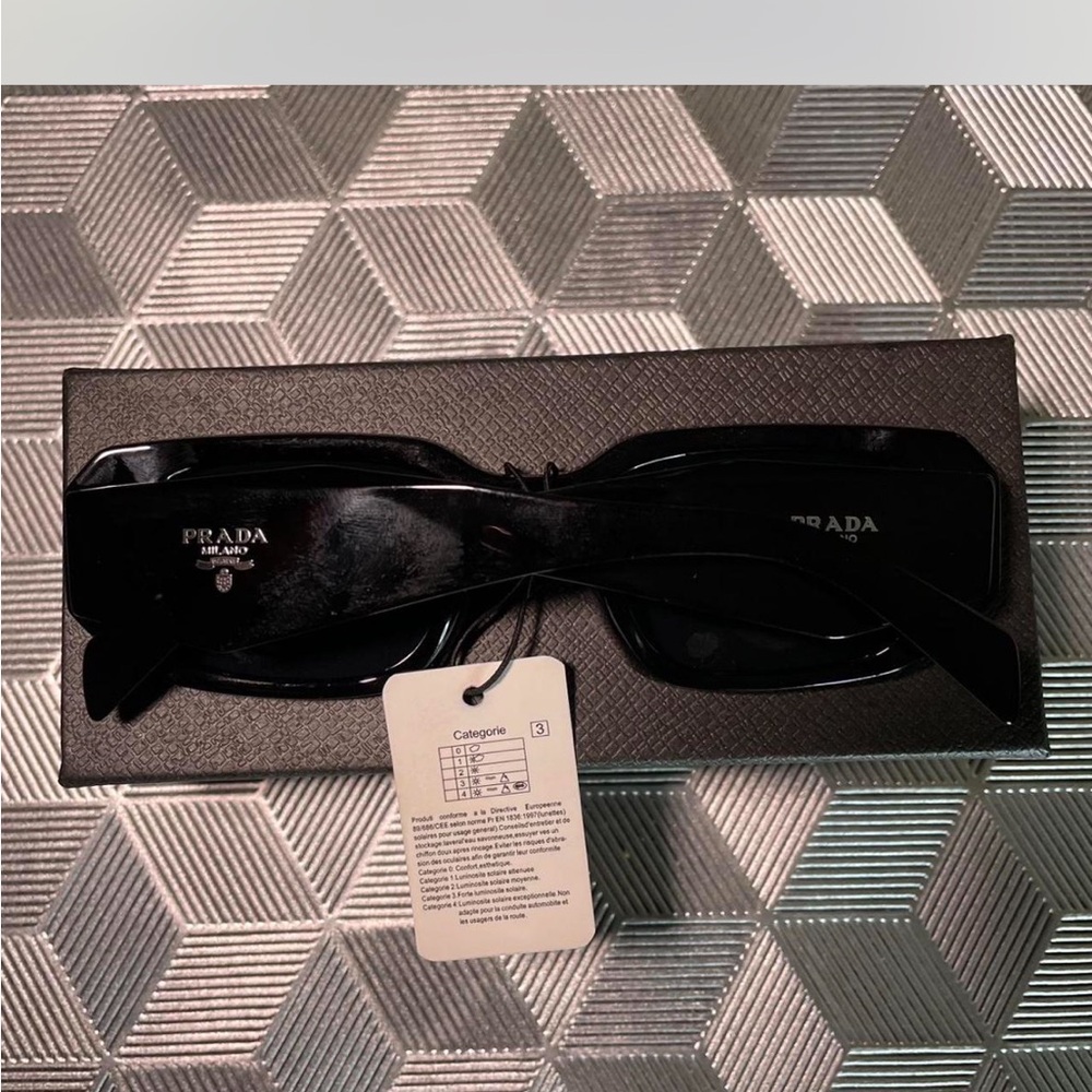 Prada Black Sunglasses Case - Picture 5 of 6